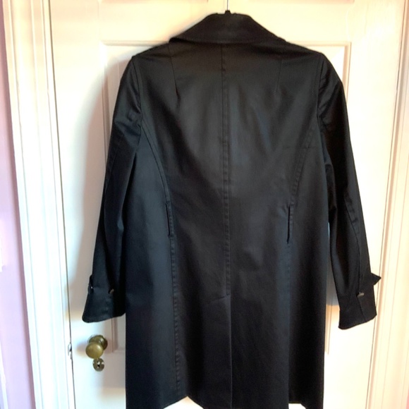 Rag & Bone Black Trench Coat - Picture 5 of 6